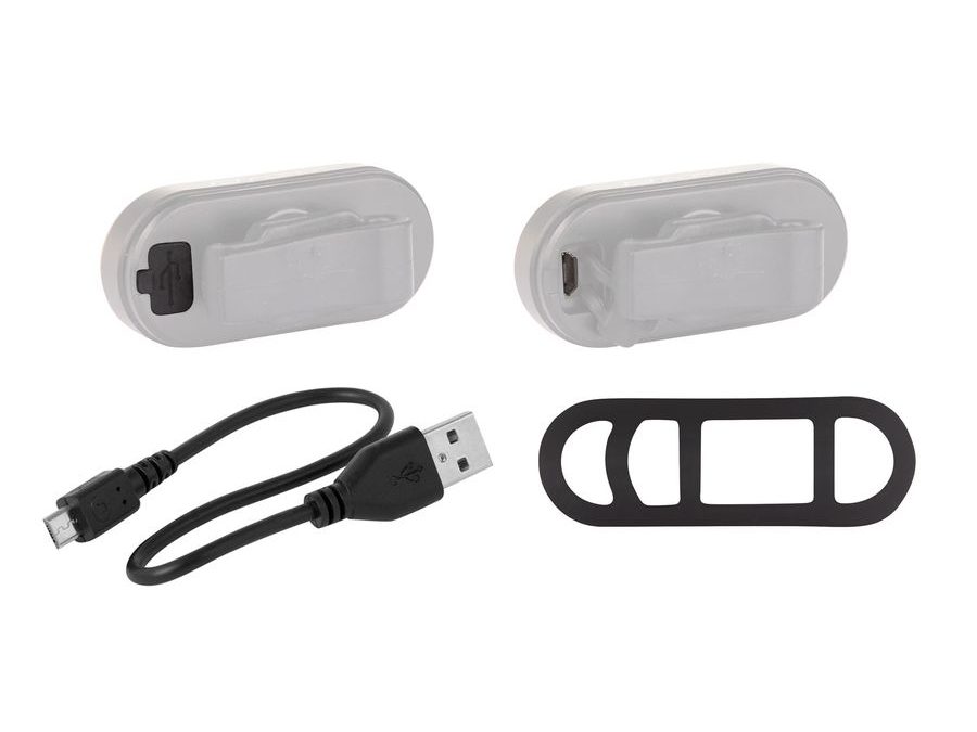 Zadní blikačka FORCE ARC, USB