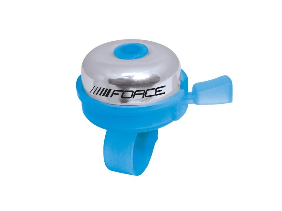 Zvonek FORCE KLASIK Fe/plast 22,2mm, modrý