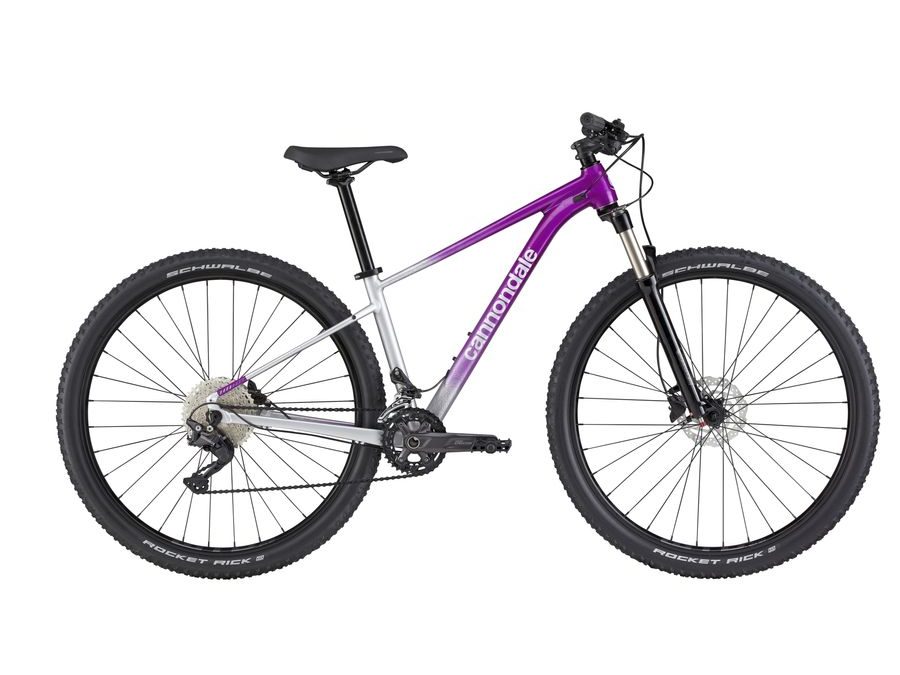 Dámské horské kolo CANNONDALE TRAIL 29" SL 4 WOMENS, stříbrná-fialová