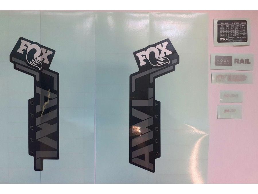 Nálepky FOX na Vidlice 34 SADA