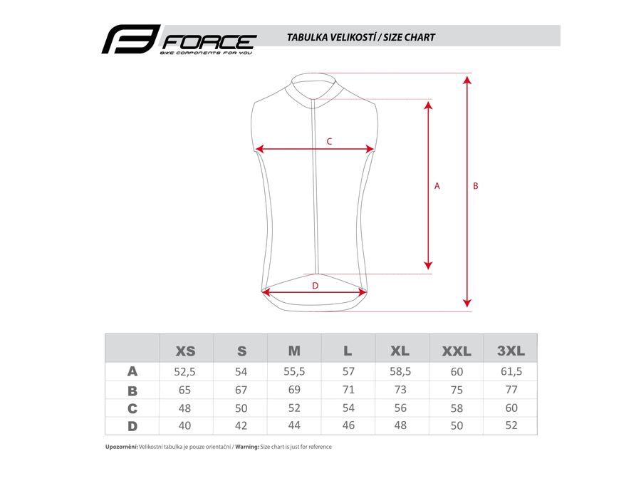 Vesta FORCE LASER, plná záda, černá