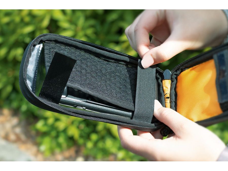 Držák telefonu v nepromokavém obalu s powerbankou Compit Set Držák + unit a powerbanka