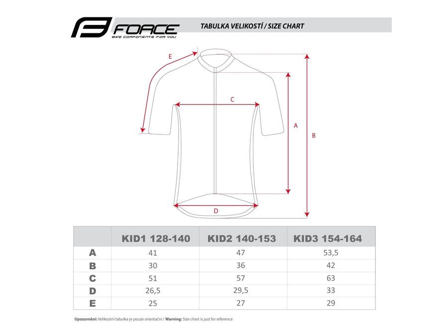 Dětský dres FORCE KID VIEW růžovo-bílo-černý