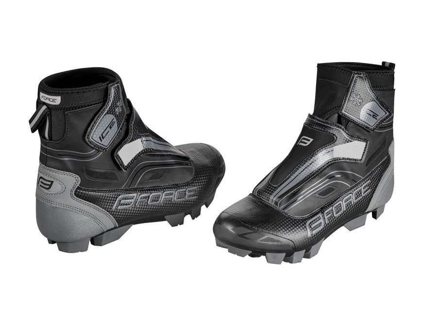 tretry zimní FORCE MTB ICE21, černé