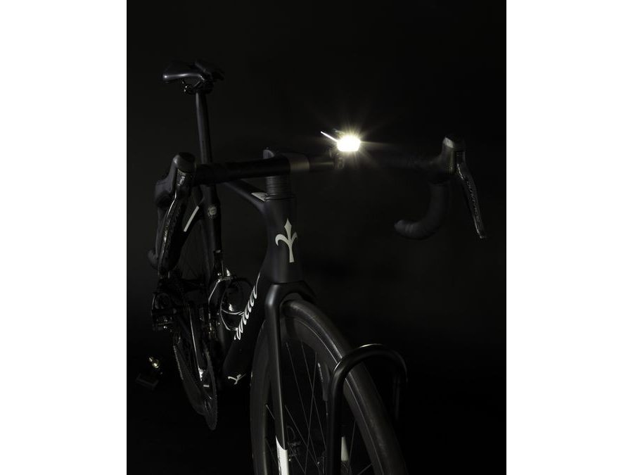 Světlo přední FORCE ALERT 350LM USB, černé