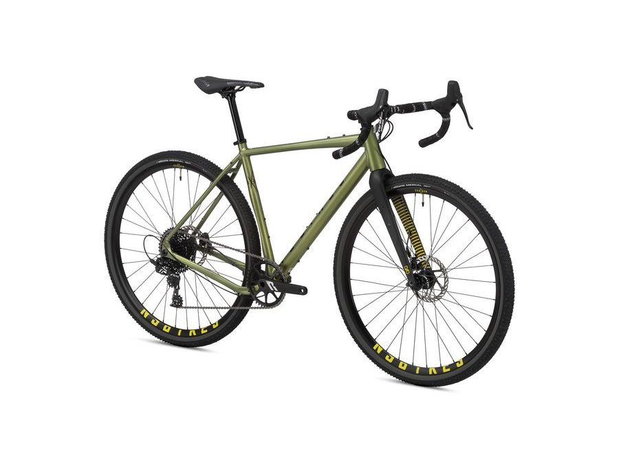 Gravel kolo NS Bikes RAG + 1 zeleno/černý