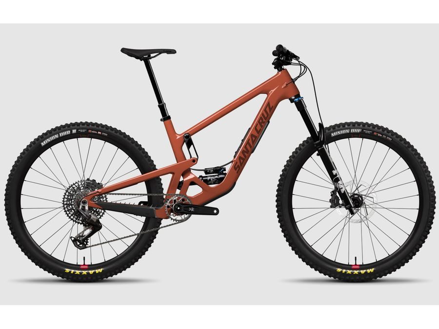 Celoodpružené kolo Santa Cruz Hightower 4 C 29 26 RED 90, Gloss Brick Red