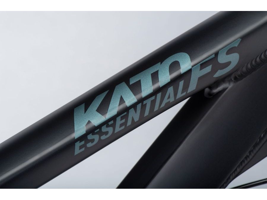 Celoodpružené kolo GHOST Kato FS Essential 29 Black/Green Matt