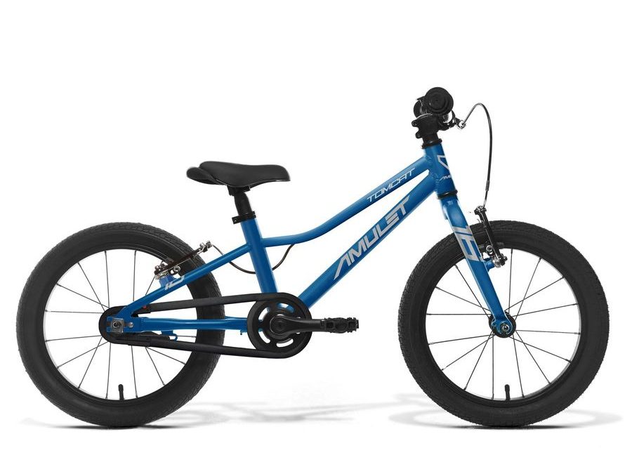 Dětské kolo AMULET 16 Tomcat, strong blue/silver 6.2kg, 2025
