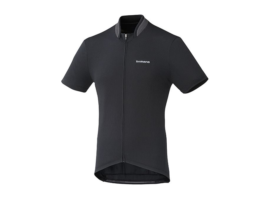 Pánský dres s krátkým rukávem SHIMANO, celopropínací, žlutý