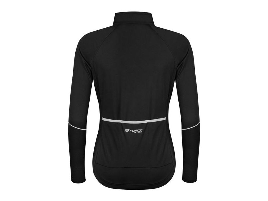 Dámská bunda FORCE ARROW LADY softshell, černá
