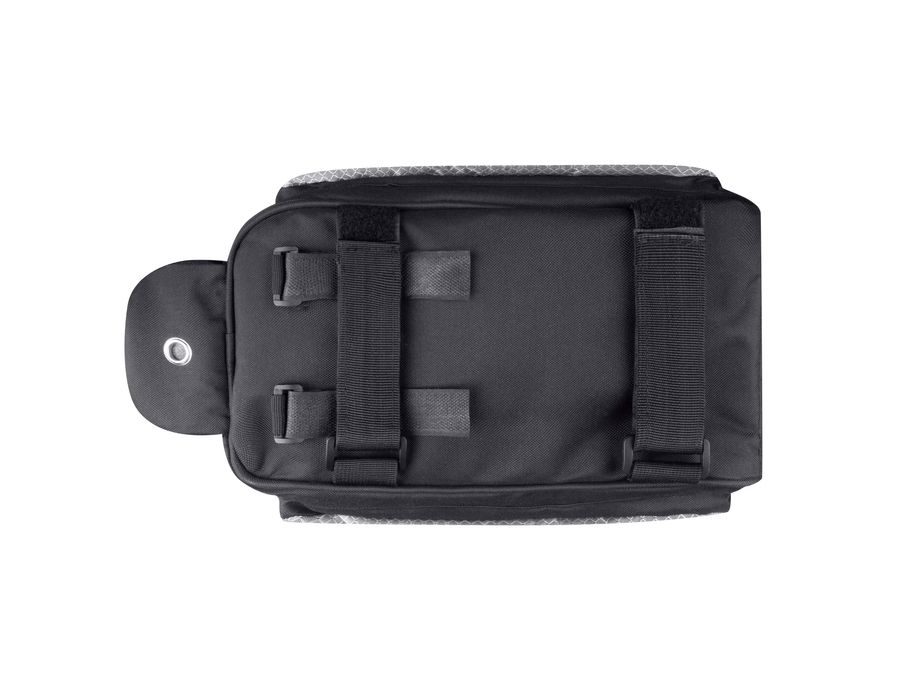 Brašna na zadní nosič FORCE SLIM, černá 9 l