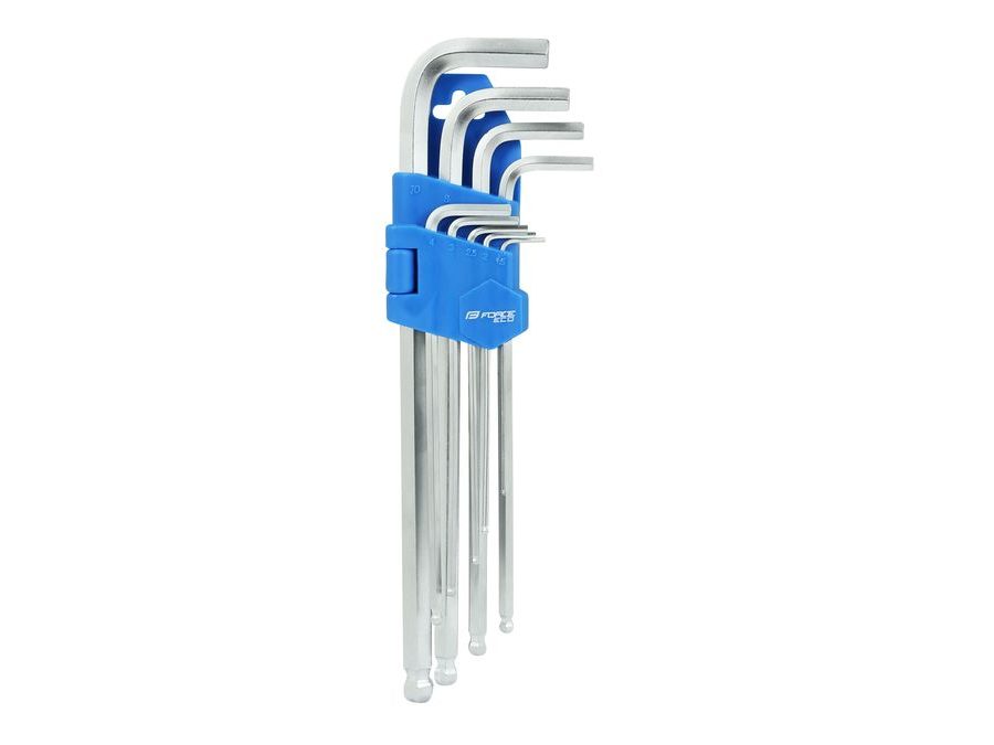 Nářadí Force ECO sada 9 inbusů 1,5-10mm, v držáku