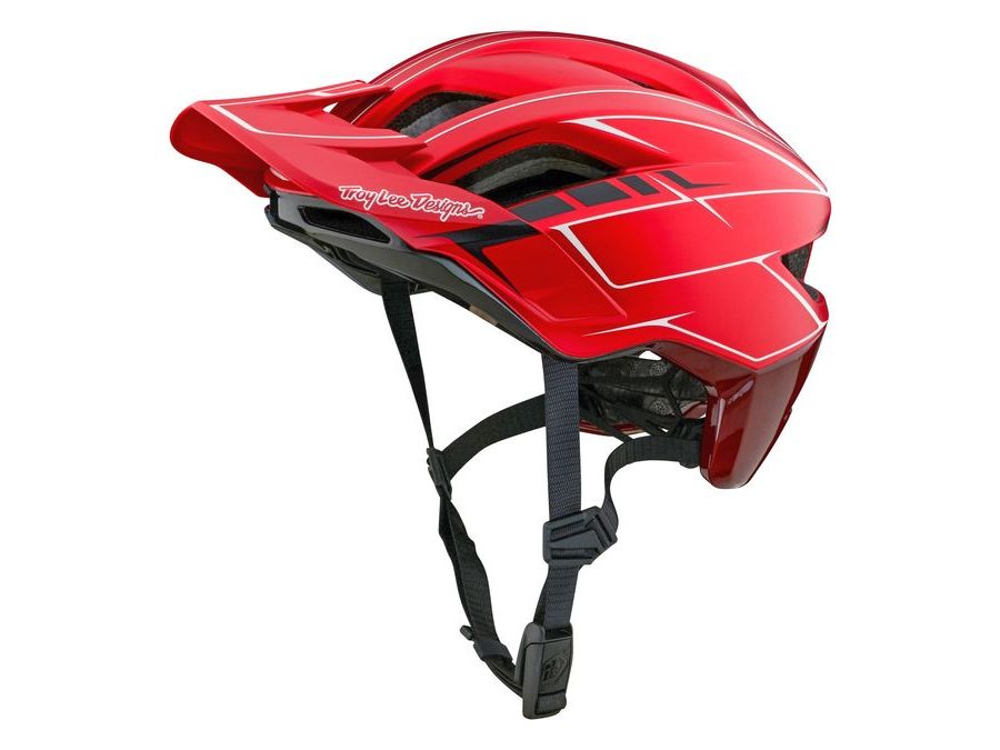 Helma Troy Lee Designs FLOWLINE SE MIPS PINSTRIPE RED 2024