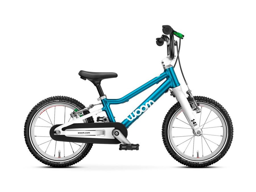 Dětské kolo Woom 2 GO 14" - Metallic Blue ( Modrá ) 2025