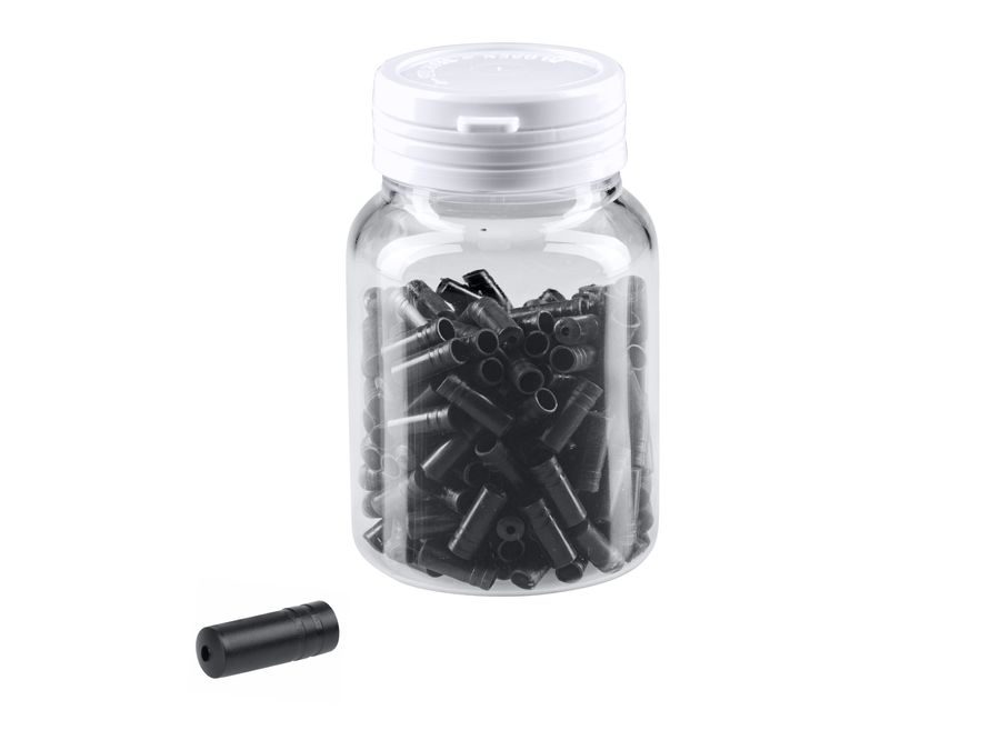 koncovka řad.bowdenu 4 mm plast, černá 200ks