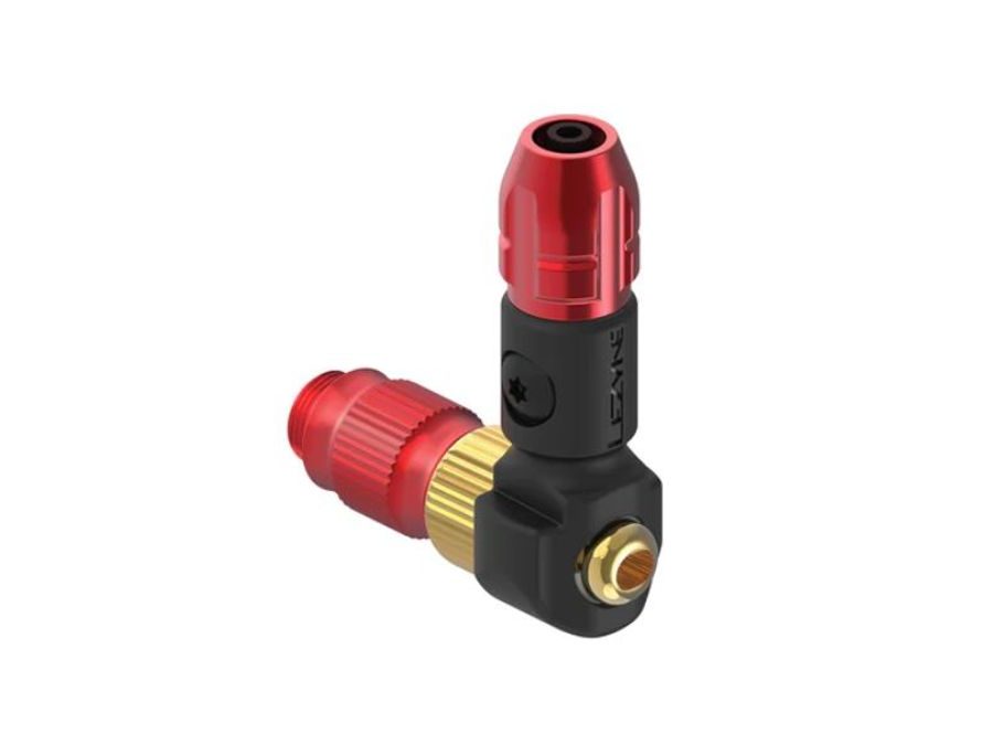 Hlava hustilky LEZYNE PUMP CHUCK ABS-1 PRO HP CHUCK BLACK / RED
