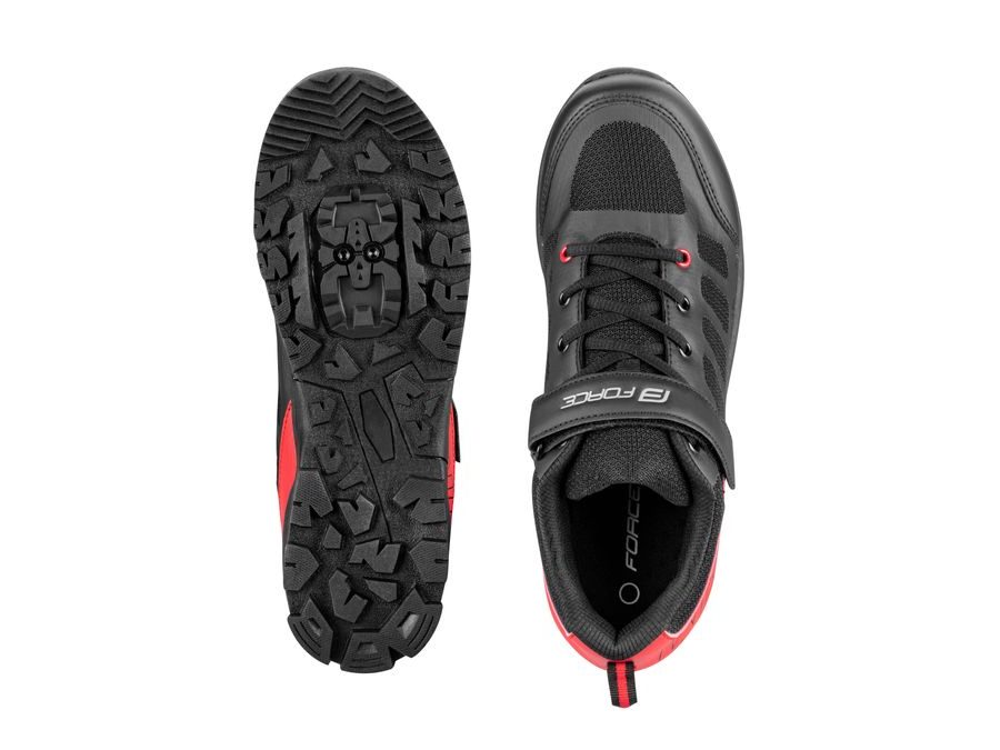 tretry FORCE WALK, černo-červené