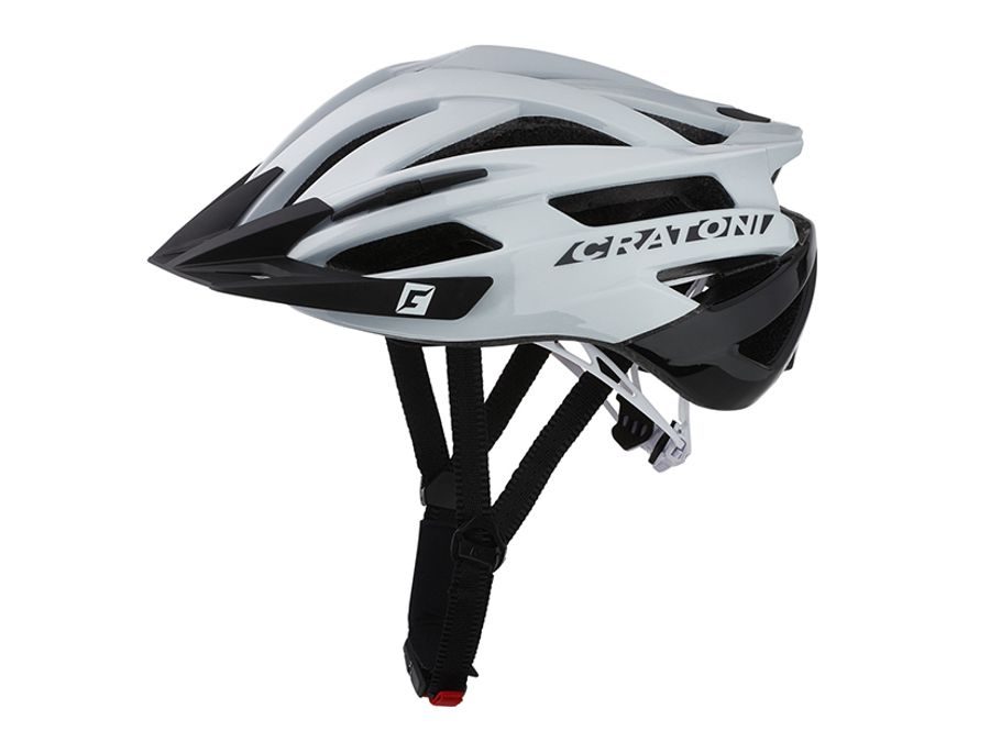 Helma Cratoni AGRAVIC - white-black glossy