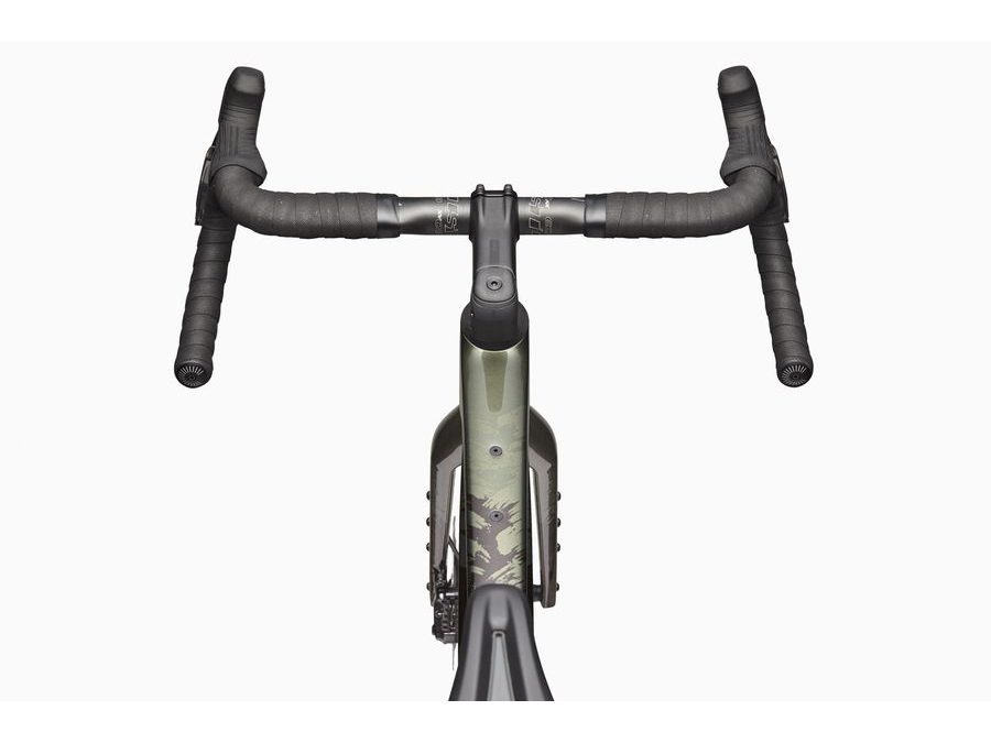 Gravel kolo CANNONDALE TOPSTONE CARBON LTD Di2, černo-zelený