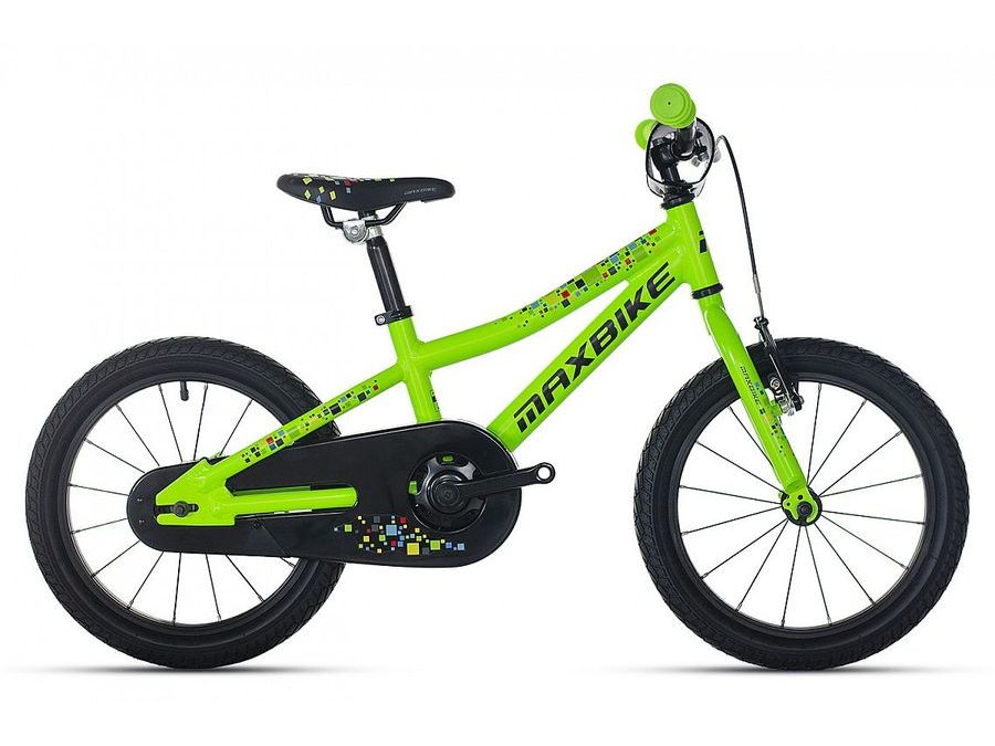 Dětské kolo MAXBIKE KID 16" zelená 8.2kg
