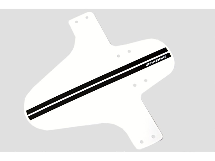 Přední blatník Maxbike do vidlice plastový bílý