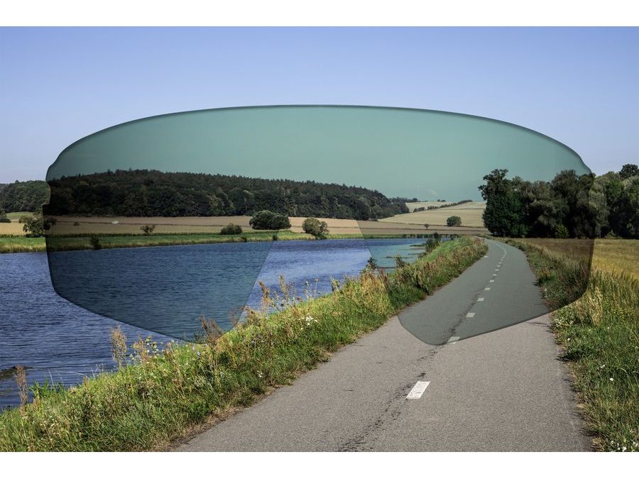 brýle FORCE ATTIC fial.-modré,modré zrc. sklo