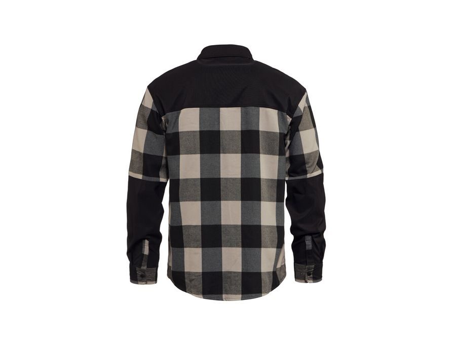 Pánská technická bike košile HORSEFEATHERS Prom, silver birch