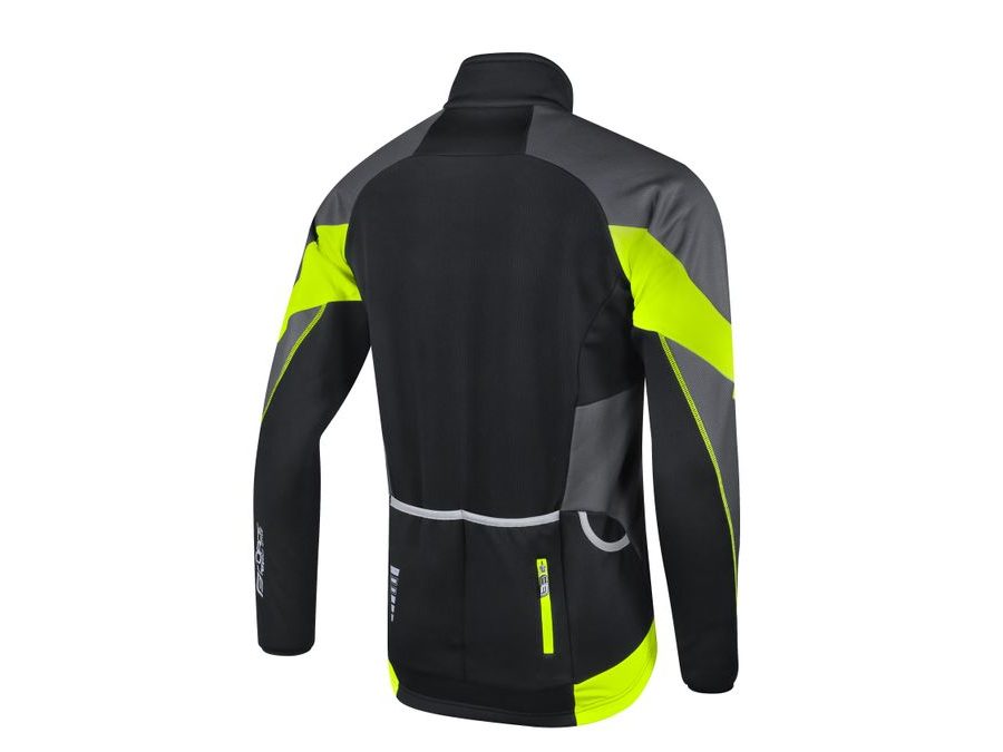 Zimní bunda Force X70 Windster, Šedo-Černo-Fluo