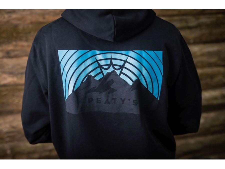 Mikina PEATY'S PUBWEAR MIKINA S KAPUCÍ SUNRISE BLACK