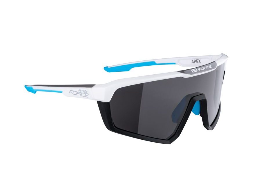 Brýle FORCE APEX, bílo-šedé, černé skla