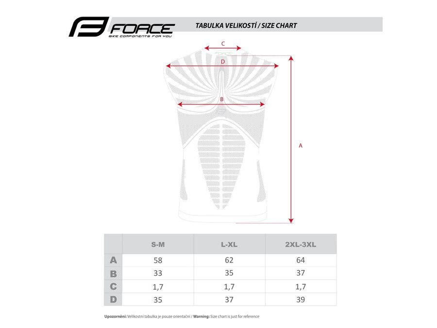 Funkční triko FORCE TROPIC bez rukávů, bílé