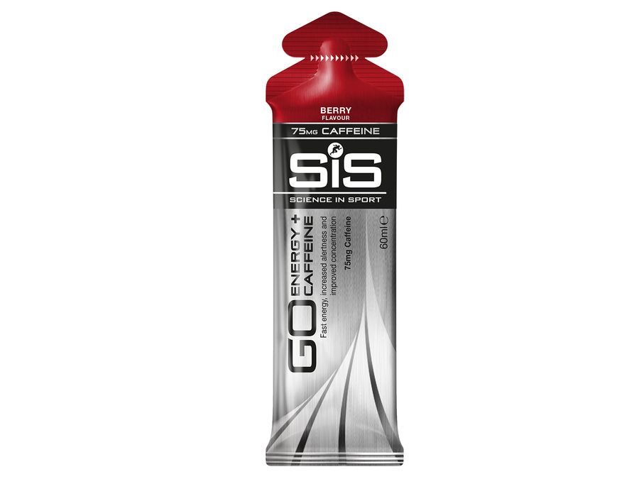 Energetický gel SiS GO Gel + Caffeine Berry 60ml.