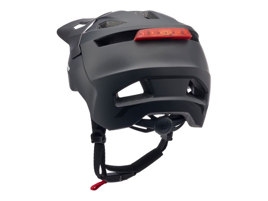 Dětská helma CRATONI WildCat LED Black Matt - S/M (49-56cm)