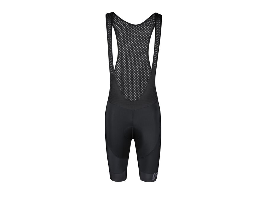 Pánské kraťasy se šráky a vložkou FORCE BRIGHT, černé