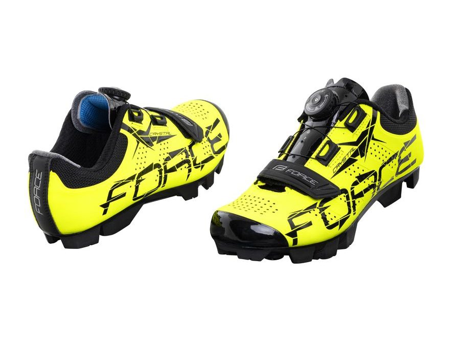 tretry FORCE MTB CRYSTAL, fluo