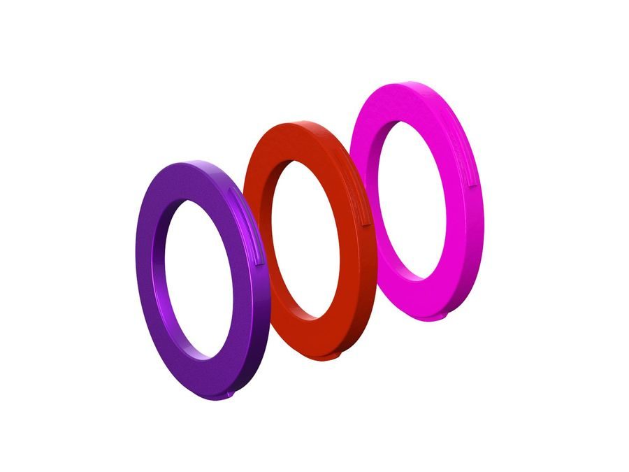 Sada krycích kroužků pro brzdové třmeny, 4pístové třmeny