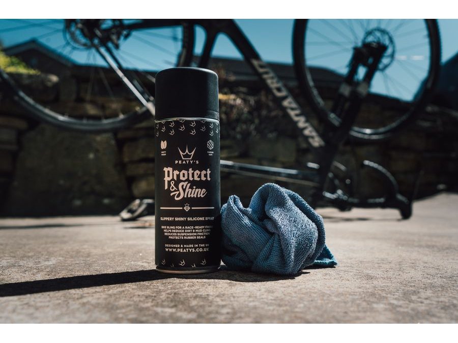 Ochranný a konzervační sprej PEATY'S PROTECT & SHINE SILICONE SPRAY 400 ML