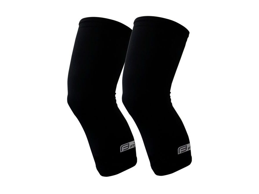 Návleky na kolena FORCE RACE, lepené, černé