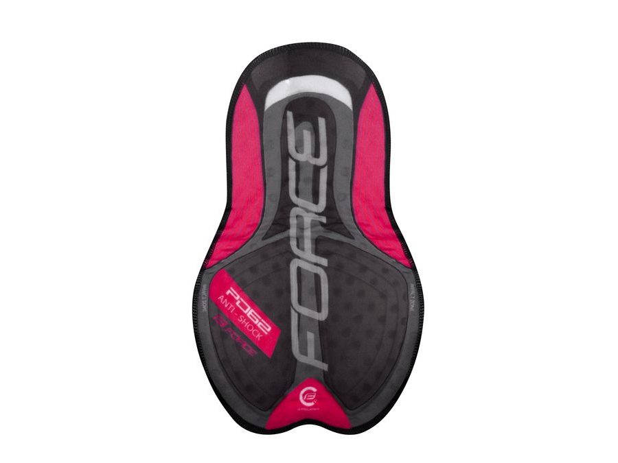 Dámské kalhoty se šráky a vložkou FORCE SPRING LADY, černé