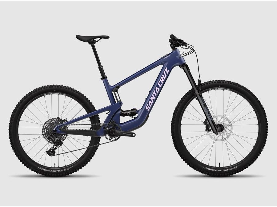 Celoodpružené elektrokolo Santa Cruz Heckler SL 1 C MX 25 DK BLU R US, Matte Dark Blue
