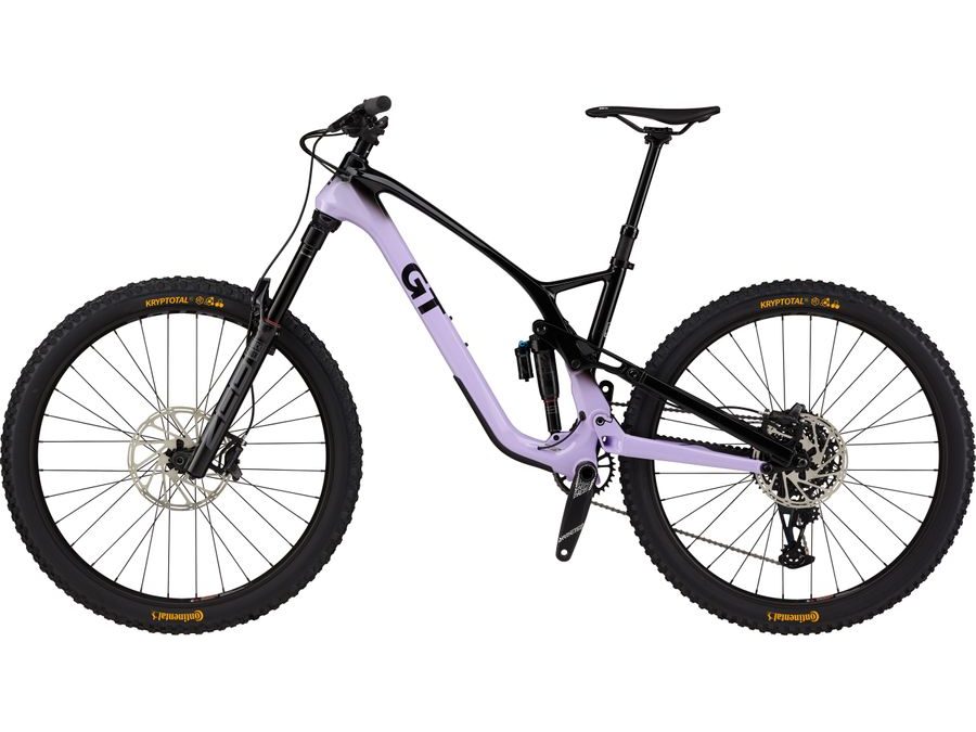 Celoodpružené kolo GT FORCE 29" CARBON PRO černo fialové