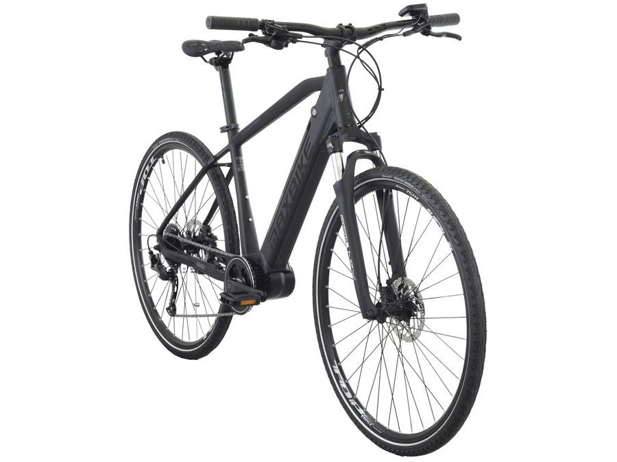 Pánské crossové elektrokolo Maxbike Vidar - Černý Mat