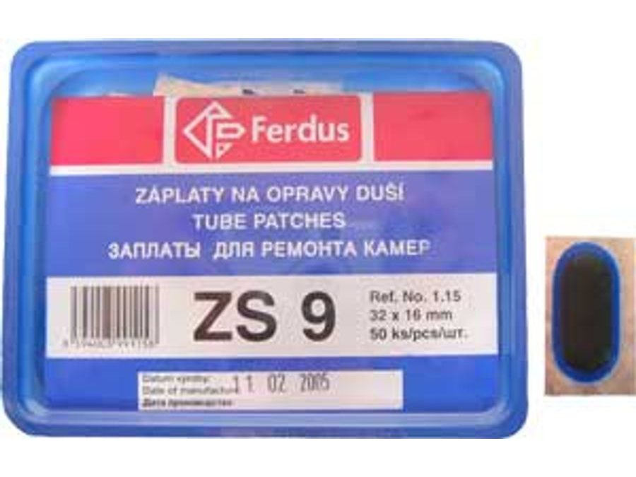 Záplata Ferdus ZS 9 32 x 16mm