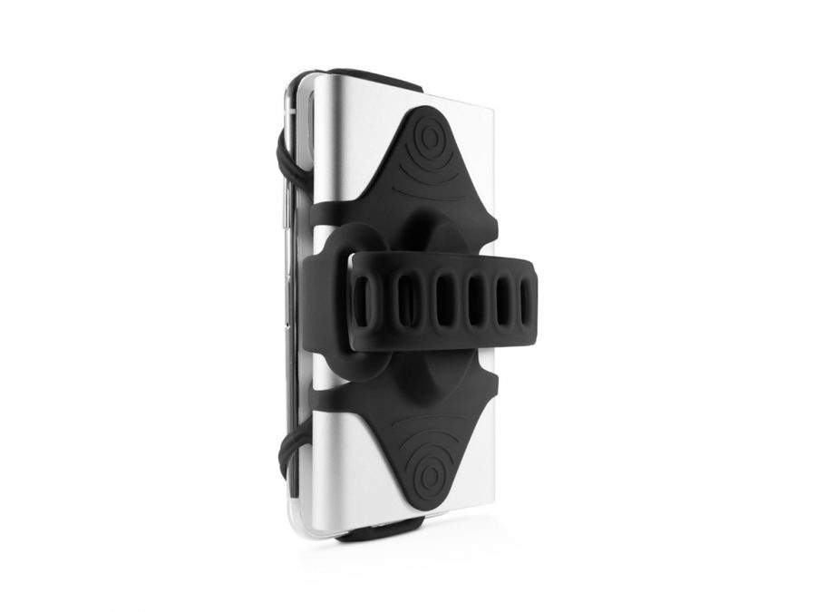 Držák na mobil a powerbanku na představec BONE Bike Tie Pro-Pack 4,7-7,2" černý