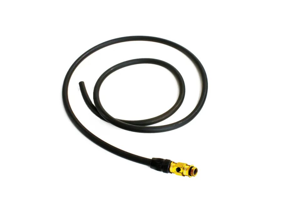 Náhradní hadička pro hustilky LEZYNE PUMP HOSE ABS FLOOR PUMP HOSE - STD GOLD GLOSS
