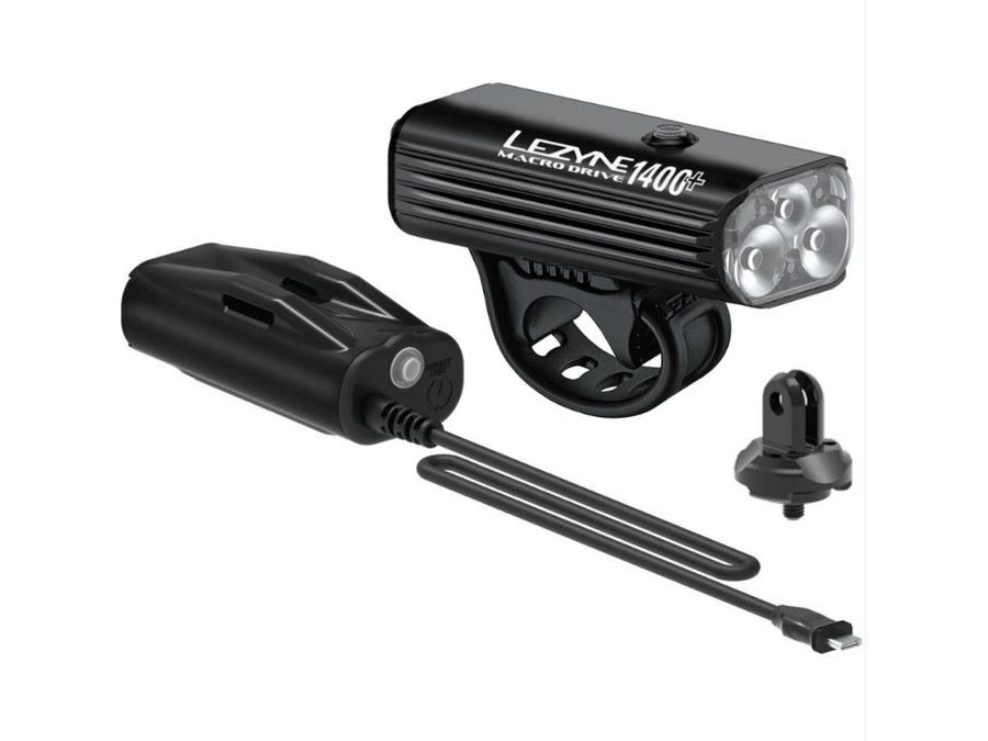 Přední světlo LEZYNE LIGHT MACRO DRIVE 1400+ LOADED