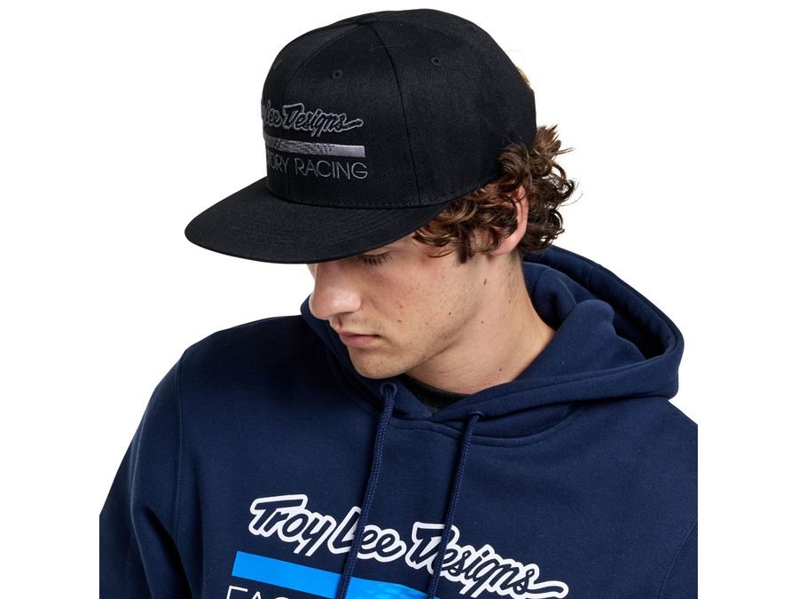 Kšiltovka Troy Lee Designs FACTORY RACING, navy-blue