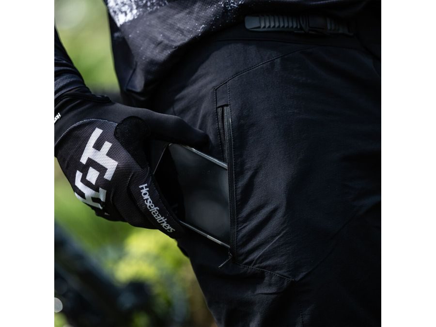 Pánské kalhoty do pasu bez vložky HORSEFEATHERS Stoker, black