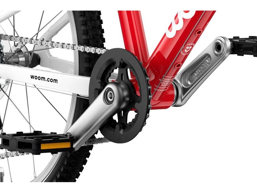 Dětské kolo Woom GO 4 20" - Red (Červená) 2025